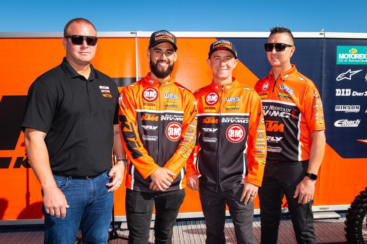 KTM ufficializza team e piloti per AMA SX e Motocross